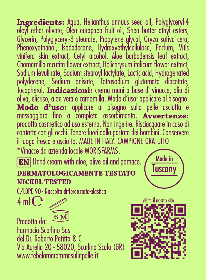 Campione crema mani - immagine 2